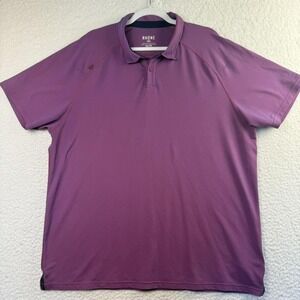Rhone Polo Shirt Mens 2XL Performance Golf Stretch Tech‎ Lightweight 101346